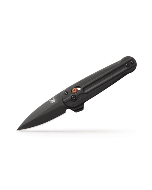 Benchmade Lowden 2.79in Folding Knife S90V Stainless Steel Spear-point G10 Black