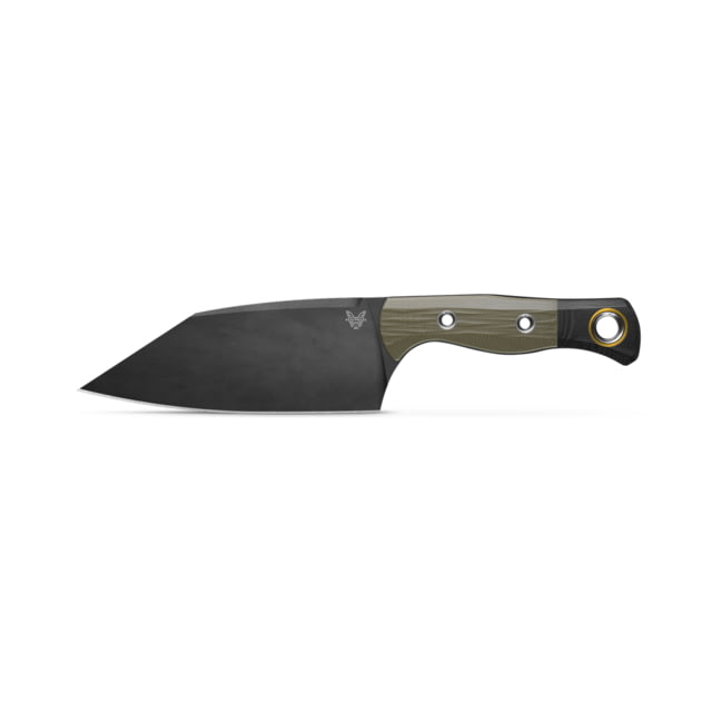 Benchmade Cutlery Station Kitchen Knife, 5.97in, CPM-154 Stainless Steel, G10, Olive Drab Green, 4010BK-01 by USA Benchmade Outdoor Cooking Kitchen Knives