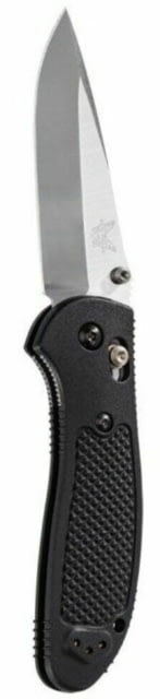 Benchmade Pardue Grip Folding Knife Axs Stud 3.45in CPM-S30V Stainless Steel Drop Point Blade Nylon Black Handle