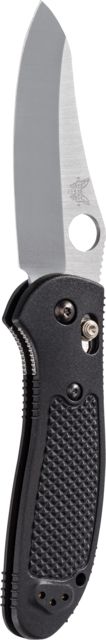 Benchmade Griptilian Axis Folding Knife w/ Hole 3.45 in CPM-S30V Sheepsfoot Blade Nylon Black Handle