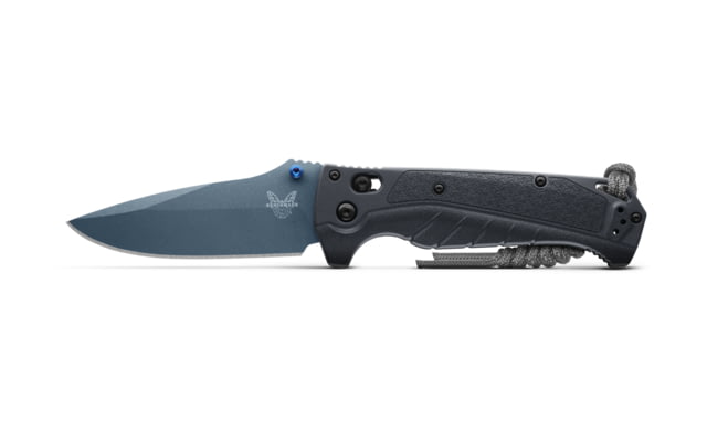 Open Box Dealer Demo Benchmade Water Adira Folding Knife 3.88 in CPM MagnaCut Stainless Steel Drop Point Plain Grivory Tempest Gray