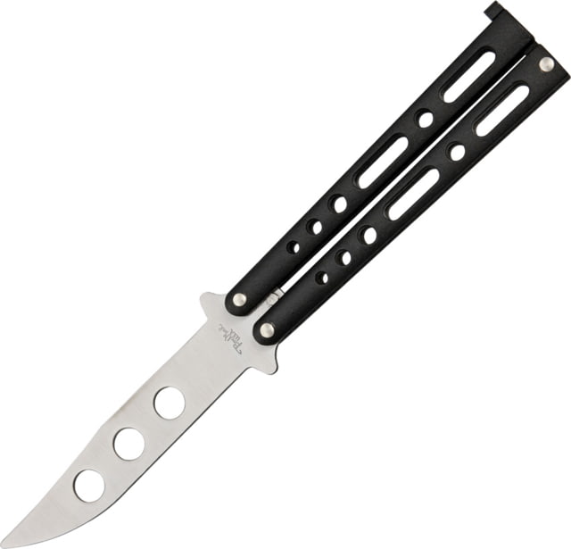 Benchmark Balisong Trainer Folding Knife4in Black Die Cast Metal Handle 117 TRAINER - Benchmark