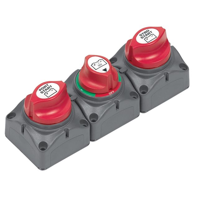 BEP Marine Distribution Cluster f/Twin Engines w/Two Battery Banks Battery - Bep Marine