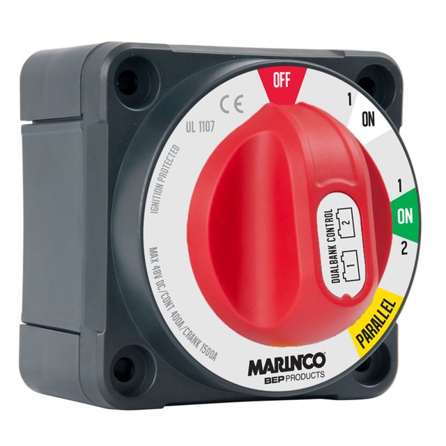 BEP Marine Pro Installer 400A Dual Bank Control Switch - MC10 - Bep Marine