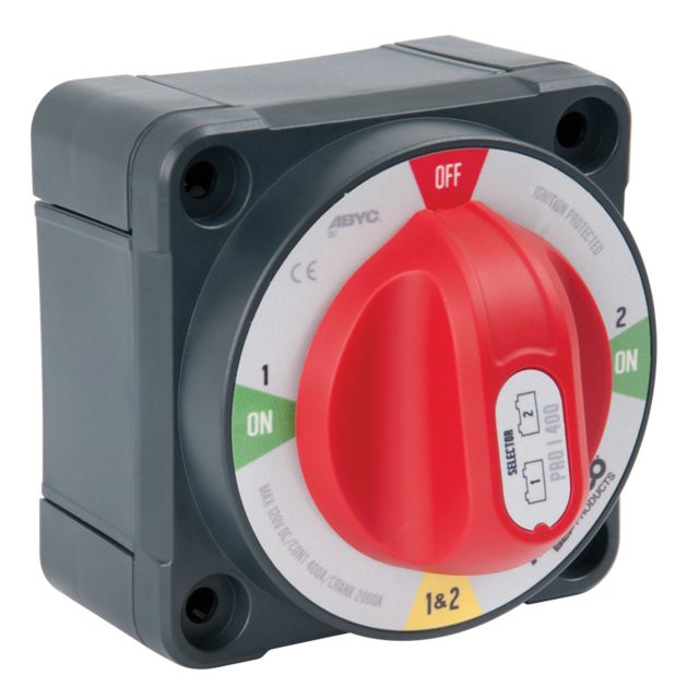 BEP Marine Pro Installer 400A Selector Battery Switch - MC10 - Bep Marine