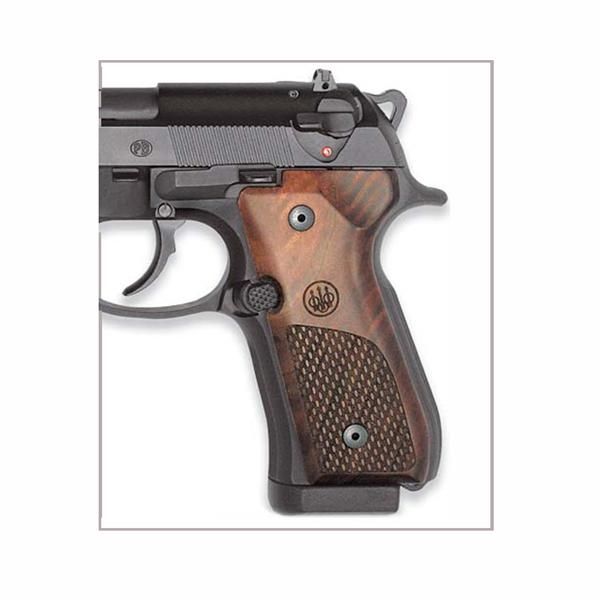 Beretta Beretta Wood Pistol Grip 92/96 Series Walnut Oval Texturing Walnut - $77.00 at Optics Planet
