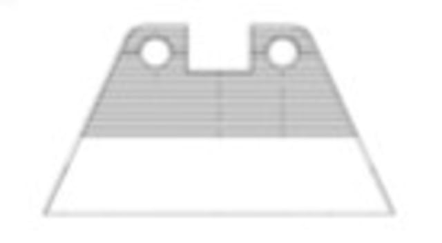 Beretta APX A1 Rear Pistol Sight - Tall Dot Black