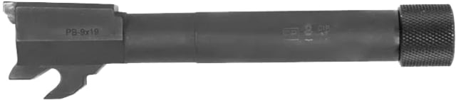 Beretta APX Threaded Pistol, APX Centurion/Comp, 9mm Luger, 1/2x28, Blued, Black, JBAPX9THC by USA Beretta Pistol Barrels