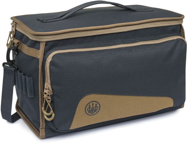 Beretta Gamekeeper EVO 250 Cartridge Bag, 10 Boxes x 25 Cartridges, Ebony/Otter, BS382T226209T8UNI by USA Beretta Ammo Pouches