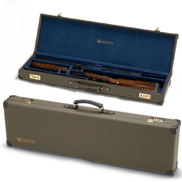 Beretta Hard Canvas Case for Standard Beretta Shotguns Over & Under Grey