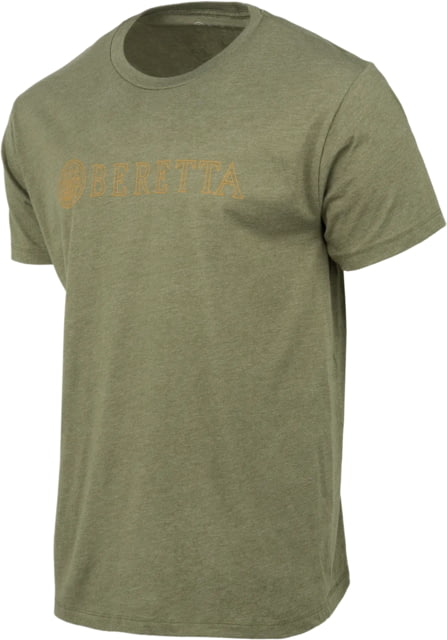Beretta Beretta Hardlines T-Shirt - Men's Short Sleeve Heather Mil Green 2XL - $35.89 at Optics Planet