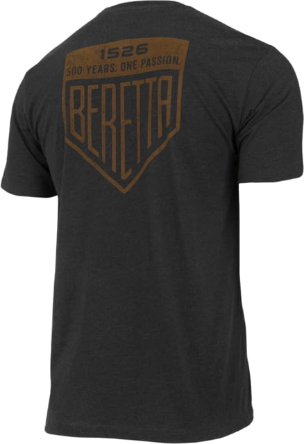 Beretta Legacy T-Shirt - Men's Short Sleeve Heather Charcoal Extra Large