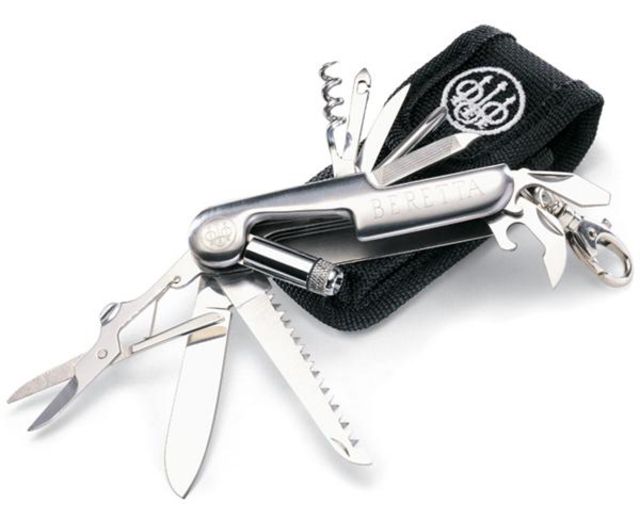 Beretta Lighted Stainless Steel Multi-Knife 2in - Beretta