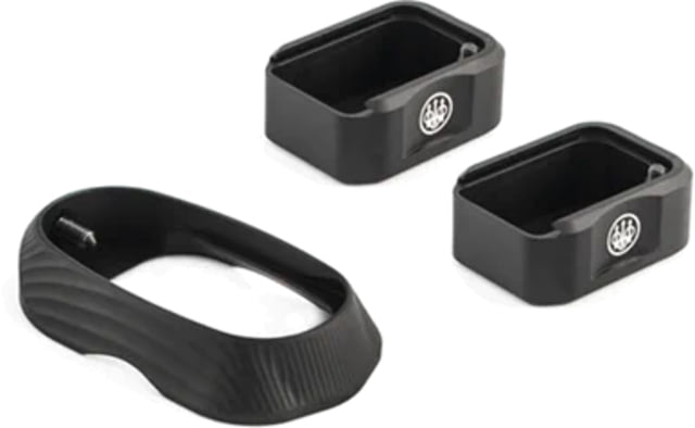 Beretta Magazine Extensions, Beretta APX Magwell, 9mm, +2 Rounds, Black, 2, E02934 by USA Beretta Pistol Magazine Extensions