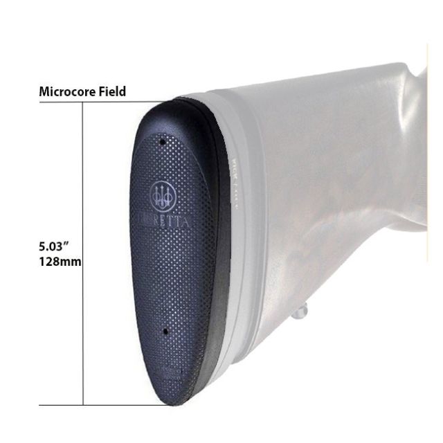 Beretta Micro-Core Recoil Pad - Field, 25mm, Black, E73028 by USA Beretta Specialty Weapon Accessories
