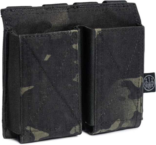 Beretta Open Top Double Multi Rifle Magazine Pouch 5.56 Black Multicam - Beretta
