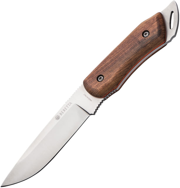 Beretta Roan Fixed Blade Knife 4.75in 440 Stainless Walnut Handle