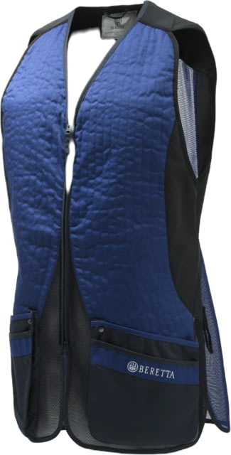 Beretta Silver Pigeon Evo Shooting Vest - Men's Blue Total Eclipse White Small
