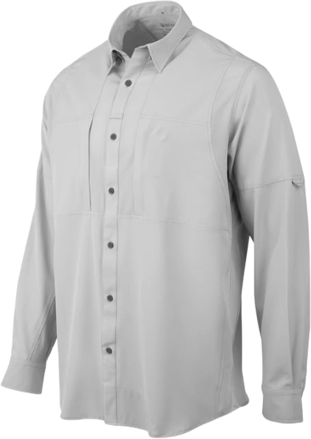 Beretta TKAD Flex Shirt - Men's Long Sleeve Light Grey Small