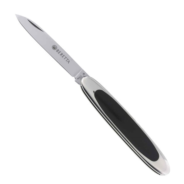 Beretta Traditional Gentlemen's Folding Knife 2.5in AISI 420 Nickel Silver Ebony Inlay Handle