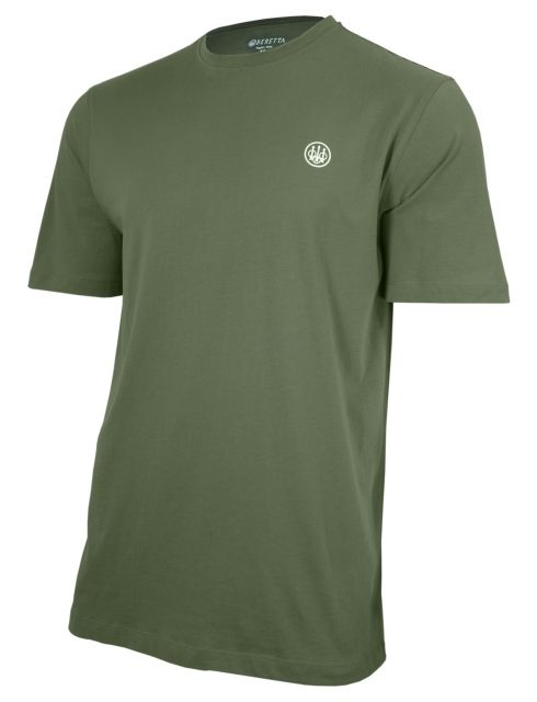 Beretta US Logo T - Shirt, Army Green, Large, TS252T1416078KL