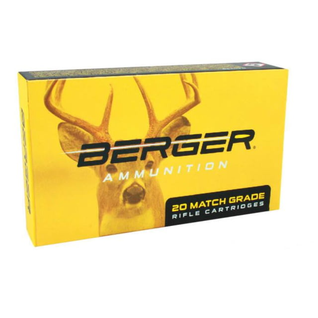 Berger Berger Bullets Berger Elite Hunter Rifle Ammunition 7mm PRC 195gr HPBT 2825 fps 20/ct - $95.49 at Optics Planet