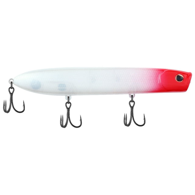Berkley Cane Walker Saltwater Hard Bait Topwater Saltwater 125 4/5 oz 125mm Topwater Hook Size 4 3 Hooks Red Head 125