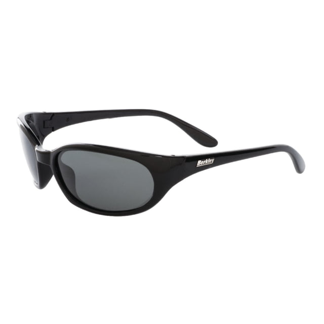 Berkley Eufaula Sunglasses Black Frame Grey Lens - Berkley