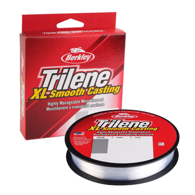 Berkley Filler Spool Trilene XL Line Clear 300 Yards 12 lb Clear 0.013 in/0.33 mm