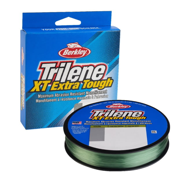 Berkley Filler Spool Trilene XT Line Green 300 Yards 14 lb Low-Vis Green 0.016 in/0.40 mm