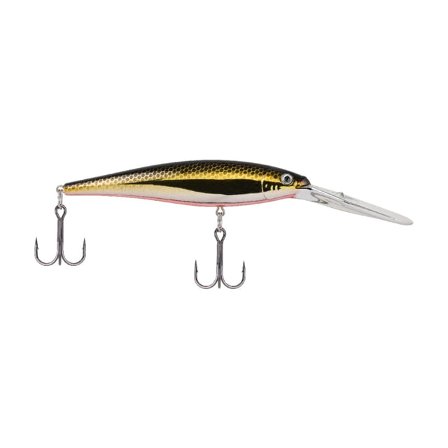 Berkley Flicker Minnow Hard Bait Crankbait Black Brass 7