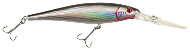 Berkley Flicker Minnow Hard Bait Crankbait Black Silver 7