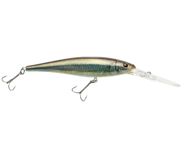 Berkley Flicker Minnow Hard Bait Crankbait HD Emerald Shiner 9