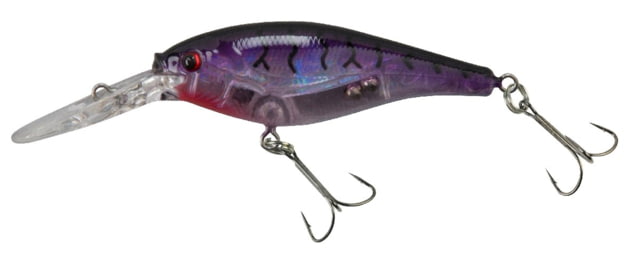 Berkley Flicker Shad Crankbait Flashy Purple Tiger 7