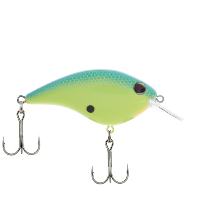 Berkley Frittside Hard Bait Crankbait 5 1/3oz 2 1/4in / 5 3/4cm 2ft-5ft / 0.5-1.5m Hook Size 6 2 Hooks Blue Chartreuse 5