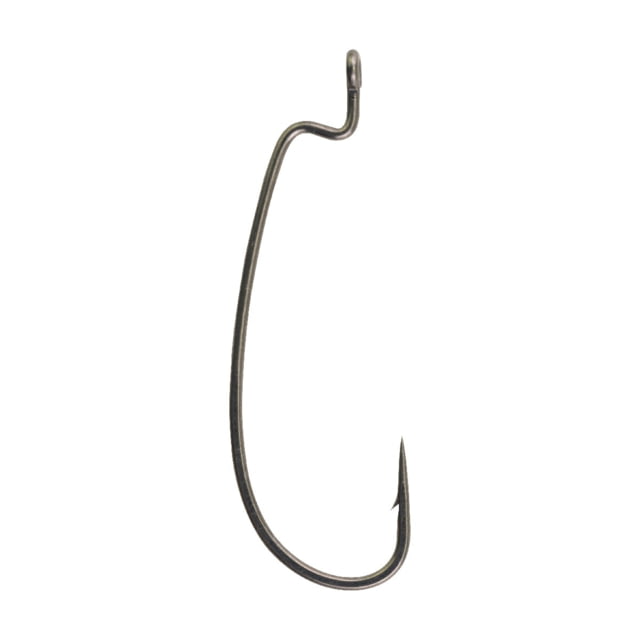Berkley FSN19OFFW5/0 Fusion19 Hooks Offset Worm  Smoke Satin 5/0