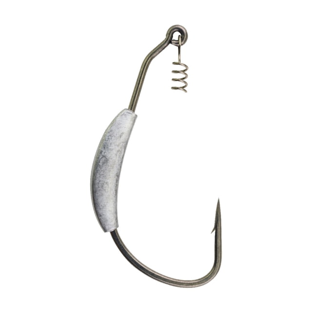 Berkley Fusion19 Weighted Swimbait Hooks Smoke Satin 4/0