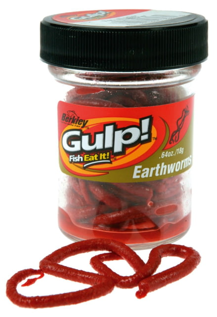 Berkley Gulp Earthworm Soft Bait Red Wiggler