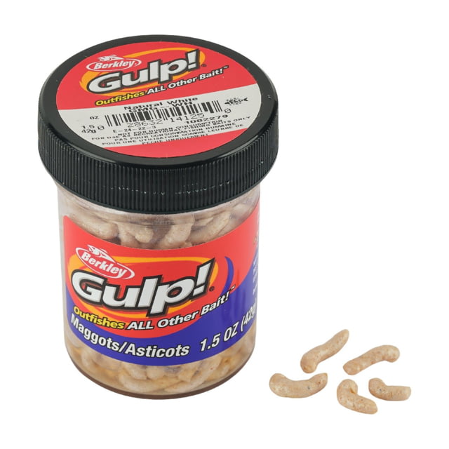 Berkley Gulp Maggot White