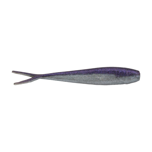 Berkley Gulp Minnow Soft Bait 4in 8 Pack Purple Shiner