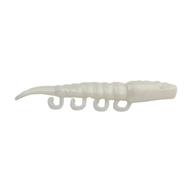 Berkley Gulp Saltwater Turbo Shrimp Soft Bait 4in 4 Pack Pearl White