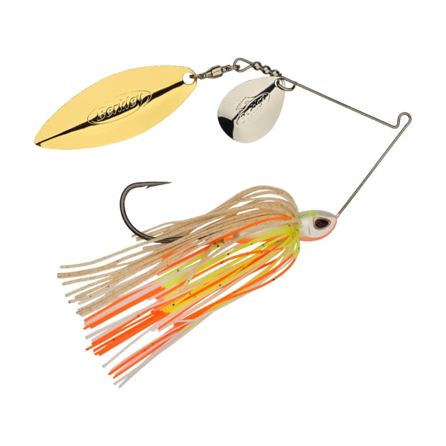 Berkley Power Blade Compact Colorado/Willow Spinnerbait 1/2oz Coleslaw/Silver + Gold