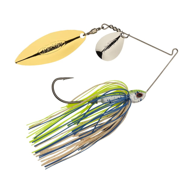 Berkley Power Blade Compact Colorado/Willow Spinnerbait 1/2oz Old School/Silver + Gold