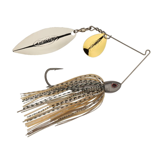 Berkley Power Blade Compact Colorado/Willow Spinnerbait 3/4oz Silver Bullet/Gold + Silver
