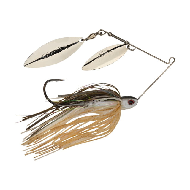 Berkley Power Blade Compact Double Williw Spinnerbait 1/2oz Herring/Silver + Silver