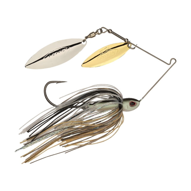 Berkley Power Blade Compact Double Williw Spinnerbait 1/2oz Shad Spawn/Gold + Silver