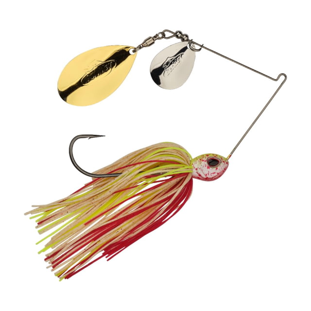 Berkley Power Blade Standard Colorado/Indiana Spinnerbait 1/2oz Hot Slaw/Silver + Gold