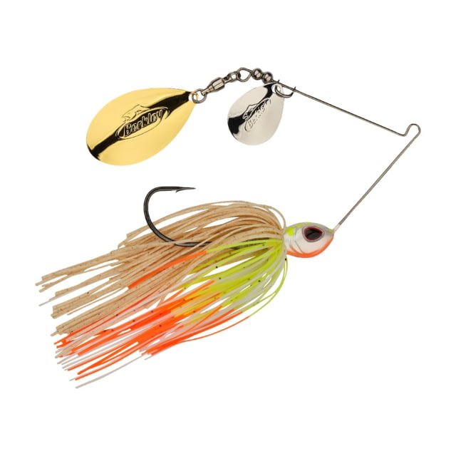 Berkley Power Blade Standard Colorado/Indiana Spinnerbait 3/8oz Coleslaw/Silver + Gold