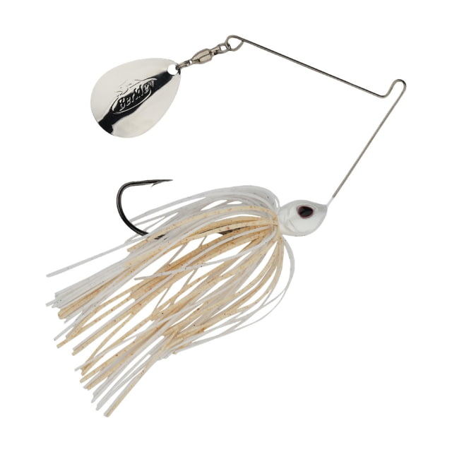 Berkley Power Blade Standard Colorado Spinnerbait 1/4oz White/Silver