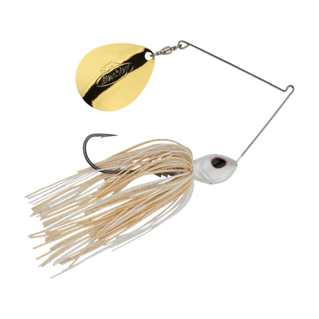 Berkley Power Blade Standard Colorado Spinnerbait 1oz White/Gold